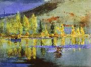Winslow Homer An October Day oil